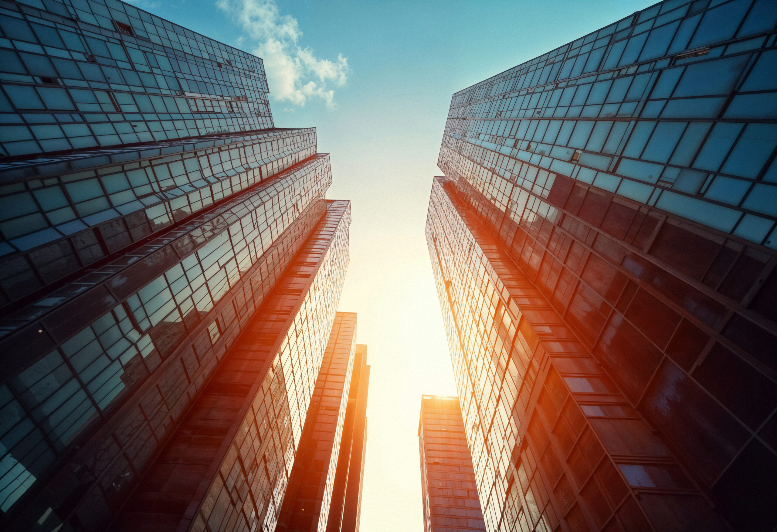 paisaje de rascacielos